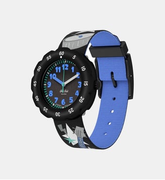 Montre Classroom creations Noir FPSP077 - Flik Flak - Noir