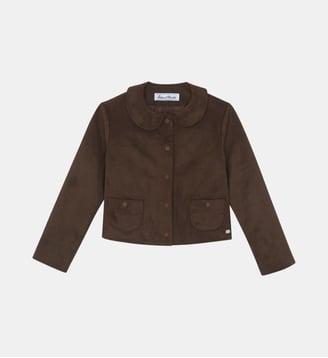 Veste - Brun col claudine - Tartine Et Chocolat - Beige
