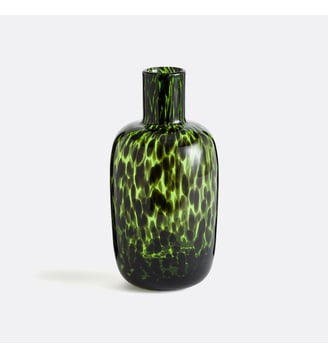 Vase tacheté en verre H30 cm - La Redoute Interieurs - Multicolore