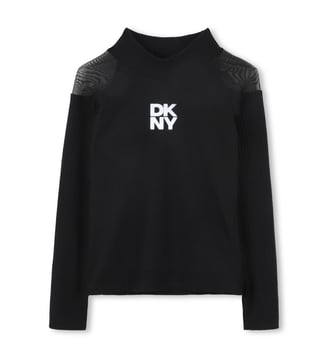 T-shirt à manches longues - DKNY - Black