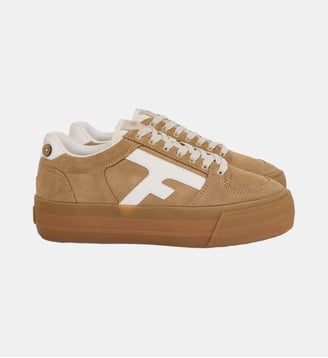 Baskets platform WALNUT - Faguo - Sable