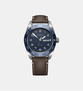Montre Swiss army Bleu 242040 - Victorinox - Argenté