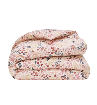 Housse de courtepointe  Campagne Campagne - Le Jacquard Francais - Rose