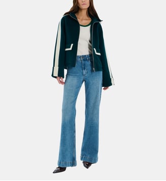 Manteau Marja Bleu Canard - Zapa - Bleu canard