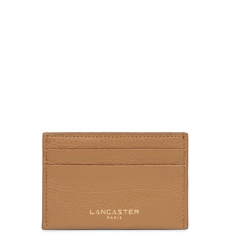 Porte-cartes Dune en cuir - Lancaster - Marron