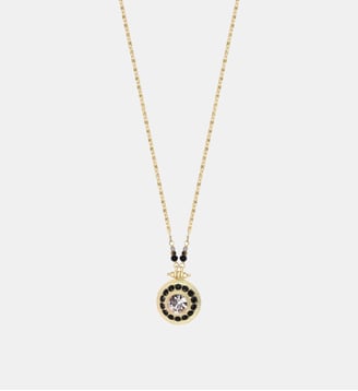 Collier   - Traviata - Satellite - Noir quartz