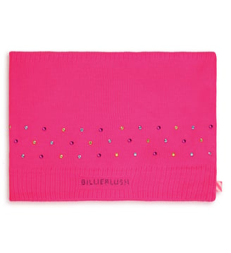 Tour de cou à strass - Billieblush - Storm pink