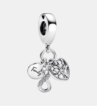 Charm Pendant Triple Infini Famille - Pandora - Argenté