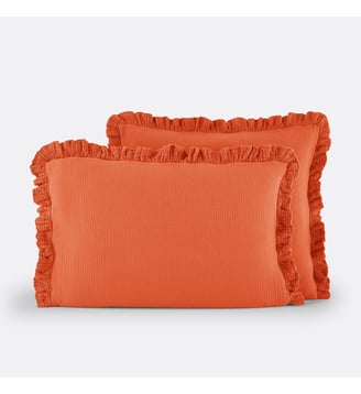 Taie d'oreiller enfant unie gaze de coton La Redoute Interieurs