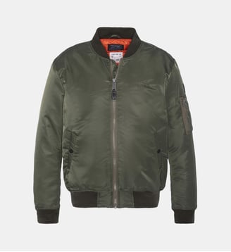 Blouson bomber MA-1 - Schott - Kaki