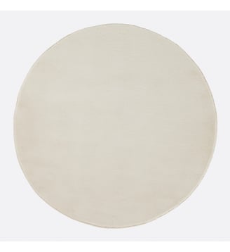 Tapis rond imitation fourrure La Redoute Interieurs