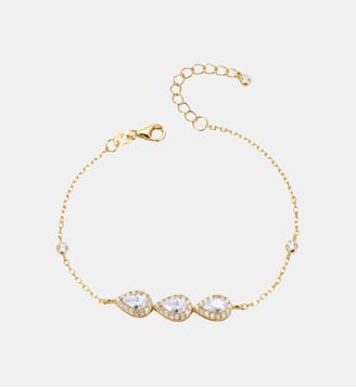 Bracelet chaîne Infini Poire Doré GB885-Y-PAR - Gena - Doré