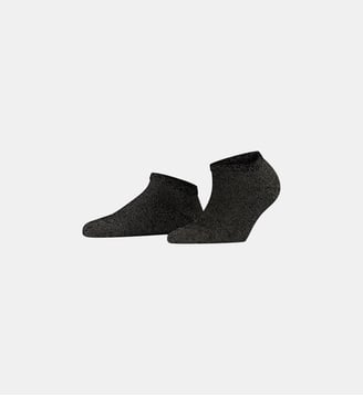 Socquettes Shiny Fibre artificielle - Falke - Noir basic