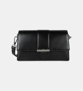 Sac trotteur Paris Ily en cuir - Lancaster - Noir