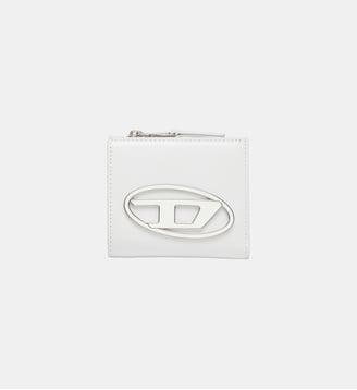 Portefeuille en cuir à deux volets - Diesel - Blanc