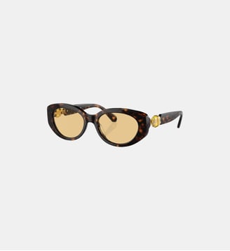 Lunettes de soleil Ovale SK6002 - Swarovski - Havana foncé