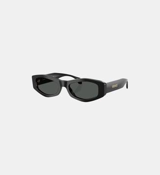 Lunettes de soleil Irrégulier VE4487 - Versace - Noir