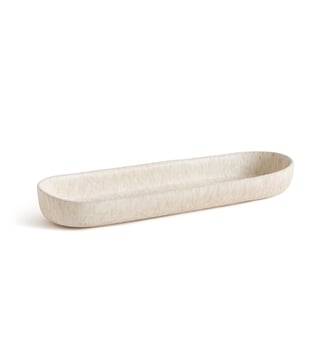 Plateau en grès mat - AM.PM - Beige