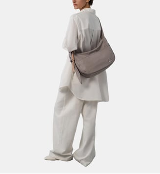 Grand sac besace Basic Love - Lancaster - Gris