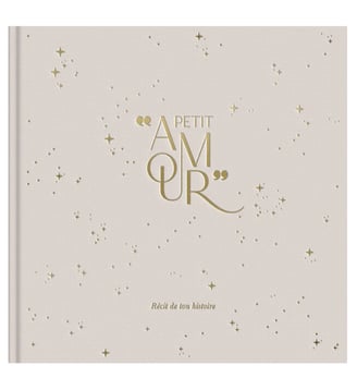 Livre de naissance Petit Amour Beige - Zakuw - Beige