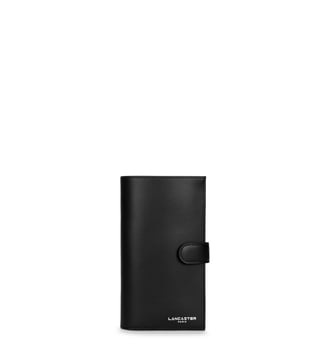 Porte-chéquier Constance en cuir - Lancaster - Noir