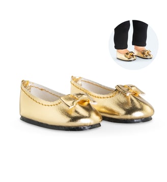 Ballerines dorées pour poupée ma Corolle - Corolle - Multicolore