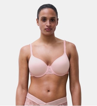 Soutien-gorge mémoire de forme emboîtant broderie italienne Chantelle