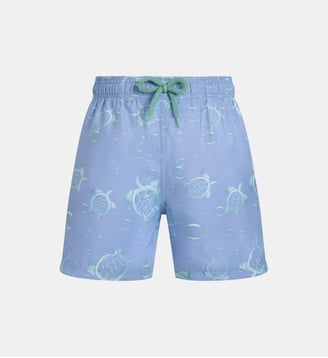 Maillot de bain ultra-léger et pliable Bubbles Turtles 3D - Vilebrequin - Cloudy