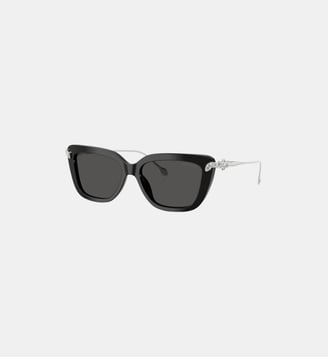 Lunettes de soleil Œil de chat SK6065U - Swarovski - Noir