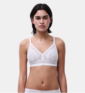 Soutien-gorge sans armature maintien en dentelle Chantelle