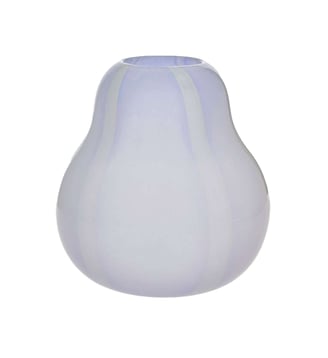 Vase en verre à rayures OYOY