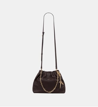 Sac S Bubble Mini June Tote - Ba&sh - Marron foncé