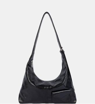 Sac hobo Rétro KBA - Lancaster - Noir