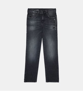 Jeans coupe regular gris - D-Ilia - Diesel Kids - Denim noir
