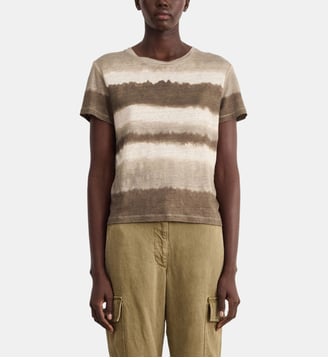T-shirt tie and die en lin - TALLYA Pablo