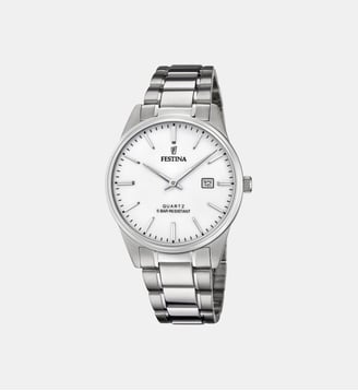 Montre Classics Blanc F20511/2 - Festina - Argenté