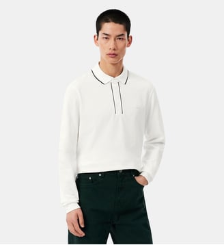 Polo Paris manches longues regular fit - Lacoste - Blanc
