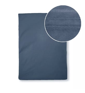 Drap plat percale de coton - Garnier Thiebaut - Denim