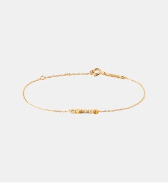 Bracelet Rainbow Doré PU01-788-PAR - Pd Paola - Bleu et rouge