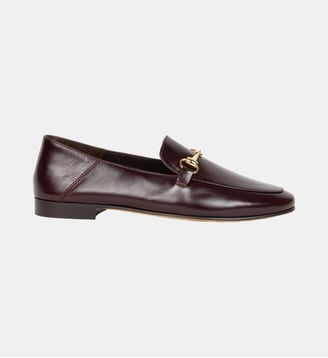 Mocassins Jill Cuir - Bobbies - Bordeaux