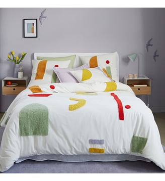 Housse de couette coton La Redoute Interieurs