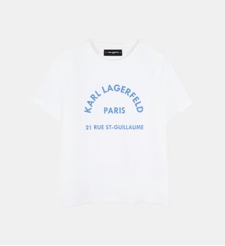 T-shirt à manches courtes - Karl Lagerfeld Kids - Blanc