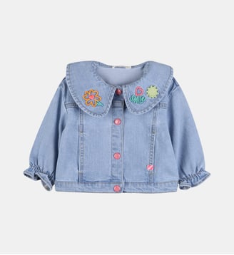 Veste en jean - Billieblush - Bleu délavé