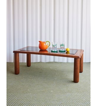 Table basse en bois Donna N°1106- Produit chiné - Debongout - Bois clair