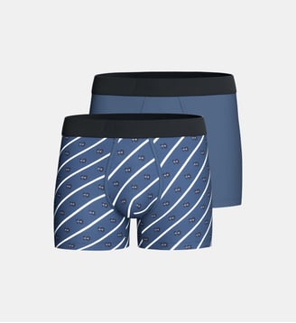 Pack 2 boxers micromotif Eden Park - Eden Park - Bleu