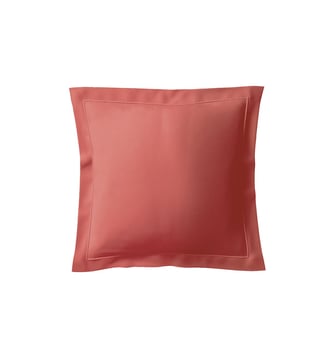 Taie D'oreiller Vexin - Anne de Solène - Orange rouge