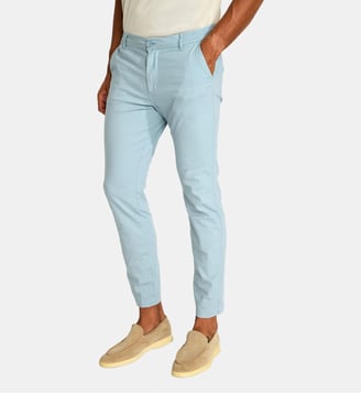 Pantalon ETIENNE CESANO - Cala 1789 - Bleu cobalt