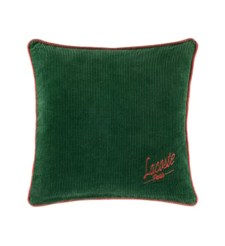 Housse de coussin en velours - Lacoste Home - Vert