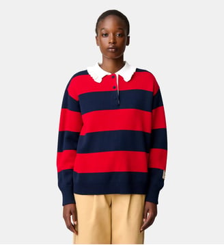 Pull polo rugby maille Claudie Pierlot