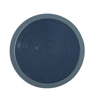 Assiette 26 Cm - Bahia - Degrenne - Bleu de roche